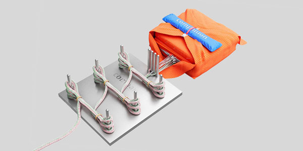 Plier parachute secours sqr